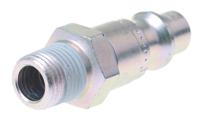 103105151 CEJN Steel Male Pneumatic Quick Connect Coupling, R 1/8 Male Threaded