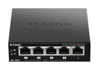des-1005pe D-Link 5-Port Fast Ethernet PoE Unmanaged Desktop Switch, Unmanaged 5 Port Ethernet Switch With PoE EU