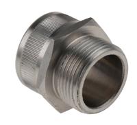 7tca297070r0048-gfms0505 Kopex Straight, Conduit Fitting, 25mm Nominal Size, M25, 316 Stainless Steel, Metallic IP40 rating