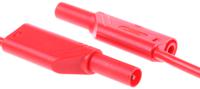 934089101 Hirschmann Test & Measurement, 32A, 1000V ac/dc, Red, 2m Lead Length