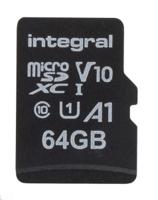 inmsdx64g-100v10 Integral Memory 64 GB MicroSDXC Micro SD Card, Class 10, UHS-1 U1