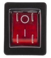 c1353algnb Arcolectric (Bulgin) Ltd Illuminated DPST, On-Off Rocker Switch Panel Mount