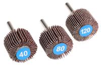 189-5756 RS PRO Aluminium Oxide Flap Wheel, 30mm Diameter, P40, P80, P120 Grit