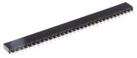w34432trc Winslow Straight Through Hole Mount Socket Strip, 32-Contact, 1-Row, 2.54mm Pitch, Solder Termination