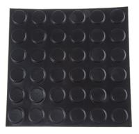 173-5956 RS PRO Cylindrical PUR Self Adhesive Feet, 20.6mm diameter x 3mm height