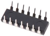 sn74hct14n Texas Instruments SN74HCT14N Hex Schmitt Trigger Inverter, 14-Pin PDIP