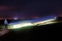 nsprostar Nightsearcher Searchlight Torch Black, White - Rechargeable 10000