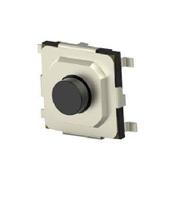 mslpt5252cg3btr TE Connectivity Black Round Button Tactile Switch, SPST 50 mA Surface Mount