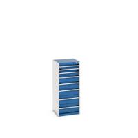 4001012111v Bott 8 Cabinet, Steel, 1200mm x 525mm x 525mm, Blue, Light Grey
