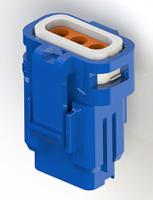 560-003-000-411 EDAC Wire to Wire Connector Cable Mount Socket, 3P, Crimp Termination, 3A, 250 V