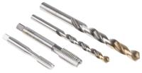 l115101 Dormer Tap & Drill Set HSS, HSS-TiN 14-Piece Metric Standard Hand Tap M12 Thread