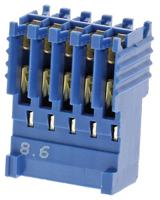 281792-5 TE Connectivity, AMPMODU HE14 Female Connector Housing, 2.54mm Pitch, 10 Way, 2 Row