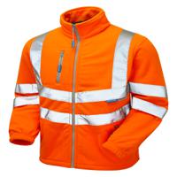 pr508-xl PULSAR Orange Unisex Hi Vis Fleece, XL