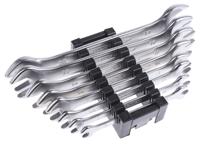 6m8c Bahco 6M Series 8-Piece Spanner Set, 6 x 7 → 20 x 22 mm, Vanadium Extra Steel