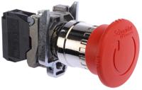 xb4bs8442 Schneider Electric Harmony, Red, Twist to Reset 40mm Mushroom Head Emergency Button