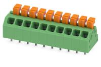1864367 Phoenix Contact SPTAF 1/10-3.5-LL Series PCB Terminal Block, 10-Contact, 3.5mm Pitch, Through Hole Mount, 2-Row