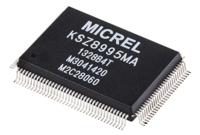 ksz8995ma Microchip KSZ8995MA, Ethernet Switch IC, 10Mbps MII, SNI, 1.8 V, 2.5 V, 3.3 V, 128-Pin PQFP
