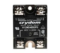 h12wd4850pg Sensata Crydom H12WD Series Solid State Relay, 50 A Load, Panel Mount, 660 V ac Load, 32 V Control