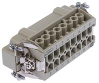 09330162601 HARTING Heavy Duty Power Connector Insert, 16A, Male, Han E Series, 16 Contacts