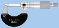 102-218 Mitutoyo  External Micrometer, Range 25 mm →50 mm, With UKAS Calibration