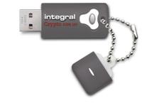 infd8gcry30197 Integral Memory Crypto 8 GB USB 3.0 Hardware Encrypted Flash Drive