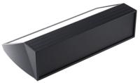 m5340109rs METCASE Unidesk Series Black Aluminium Desktop Enclosure, Sloped Front, 400 x 200 x 102mm