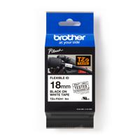 tze-fx241 Brother Black on White Label Printer Tape, 8 m Length, 18 mm Width