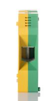 1846040000 Weidmuller  W Series Green, Yellow, 50mm², Single-Level, Screw Termination
