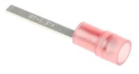 270-7462 RS PRO Insulated Crimp Blade Terminal 18mm Blade Length, 0.5mm² to 1.5mm², 22AWG to 16AWG, Red