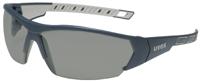 9194270 uvex i-works Anti-Mist UV Safety Glasses, Grey PC Lens