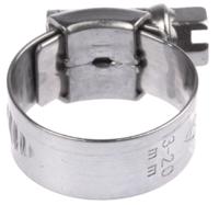 hgs20bp HI-GRIP Stainless Steel Slotted Hex Worm Drive, 9mm Band Width, 13 → 20mm ID