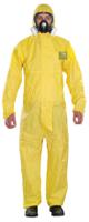 yy23t-00132-02 Ansell YY23T-00132-02 Yellow Anti-Static Polyethylene, Polypropylene Protective Hood, Resistant to Aerosols, Liquids,