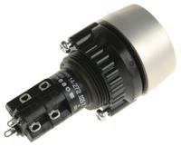 14-27202527046001 EAO 14 Series Illuminated Push Button Switch, Latching, Panel Mount, 22.5mm Cutout, DPDT, 250V ac, IP67