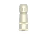 t4110011041-000 TE Connectivity Circular Connector, 4 Contacts, Cable, M12 Connector, Socket, Female, IP67, T411 Series