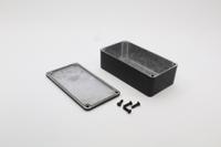 1590b2bk Hammond 1590 Series Die Cast Aluminium Alloy Enclosure, IP54, 113 x 60 x 38mm