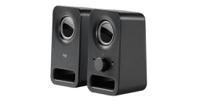 980-000814 Logitech Z150 Multimedia Speakers 6W Black Speaker