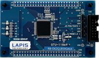 rb-d62q1859ga64 ROHM Reference Board Evaluation Board for MCU for ML62Q1859 64pin QFP, EASE1000 on-chip emulator