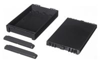 96016324-b-261706-pc-v0-7024 Bopla Bocube Series Graphite Grey Polycarbonate V0 Enclosure, IP66, IP68, IK07, Graphite Grey Lid, 271 x 170 x 60mm