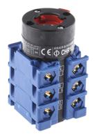 chr10a216gba001ft Kraus & Naimer, 3P 3 Position 60° Double Throw Cam Switch, 20A