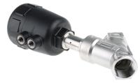 178857 Burkert Angle type Pneumatic Actuated Valve, G 1in, 16 bar
