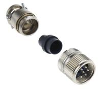 5324-430-06 Jaeger Circular Connector, 6 Contacts, Cable, Standard Connector, Male, IP65, 5324 Series