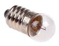 655-9160 RS PRO E10 Indicator Light, Clear, 3.5 V, 300 mA, 1000h