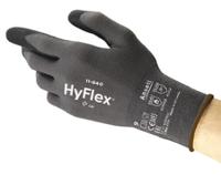 11840070 Ansell 11-840 Grey Nylon, Spandex Nylon, Spandex Work Gloves, Size 7, Nitrile Coating
