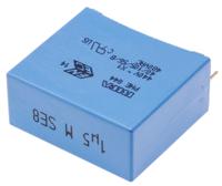 phe844rr7150mr06l2 KEMET PHE844 Metallised Polypropylene Film Capacitor, 440 V ac, 480 V ac, ±20%, 1.5μF, Through Hole