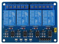ttl-relay04-5v Seeit TTL-RELAY04 Relay for Relay Control Card for TTL, Arduino, PIC, Raspberry Pi, AVR