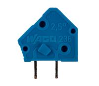 236-744 WAGO PCB Terminal Block, 1-Contact, 5mm Pitch, Through Hole Mount, Solder Termination