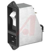 ef122961111001 Schurter 20A, 250 V ac Male Screw Filtered IEC Connector 2 Pole EF12.2961.1110.01, Quick Connect None Fuse