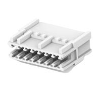 2391423-7 TE Connectivity 2391423 Series Receptacle Edge Connector, Board Mount, 7-Contacts, 2.5mm Pitch, 1-Row, Crimp Termination
