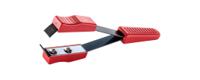253040cbi8 ideal-tek 125 mm, Carbon Steel, Bent, Tweezers