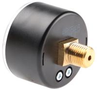 7833739 WIKA Analogue Pressure Gauge 2.5bar Back Entry 50mm Outside Diameter, UKAS